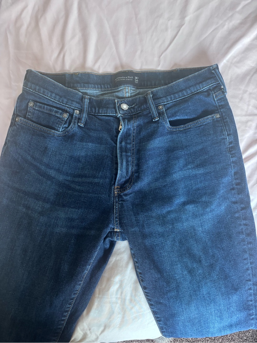 Abercrombie & Fitch Indigo Slim Fit Men’s Jeans
